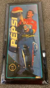 Jeff Gordon Limited Edition (2368 of 5000) Pepsi Clock - 23&rdquo;x11&rdquo;