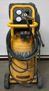DeWalt 15 Gallon Upright Compressor On Wheels