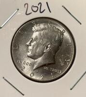 (3) John F. Kennedy Half Dollar Coins - 2