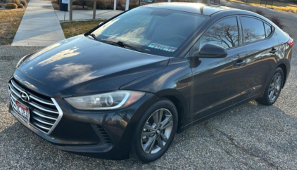 BANK REPO - 2017 HYUNDAI ELANTRA - RUNS WELL