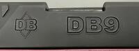 Diamondback DB9 9mm Pistol, Pink Frame, Black Slide, 3" Barrel, Serial YF3169, Galco Holster - 7