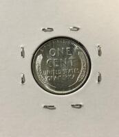 1943 MS68 RARE MINT ERROR DDO DDR STEEL CENT - 2