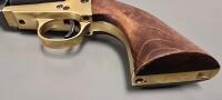 Pietta 1851 Navy Brass Frame .44 Cal Black Powder Percussion Revolver, 8&rdquo; Barrel, Serial 648013 - 9