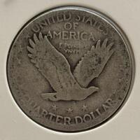 (4) Standing Liberty Quarter Dollar - 90% Silver - 3
