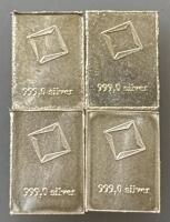 (4) Valcambi Suisse 1G 999.0 Fine Silver Bars - 2