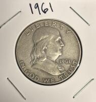1961 Franklin Library Half Dollar Coin