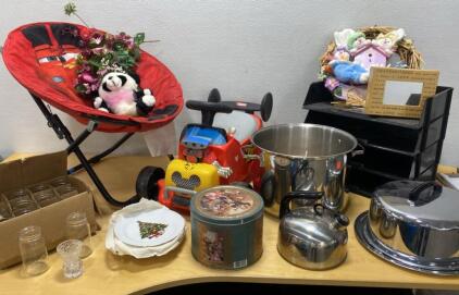 Cake Server / Tramontina Industrial Pot / Tea Kettle and so Much More