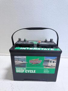 Interstate SRM-24 Marine/RV Deep Cycle Battery, 12V, 690 MCA, 550 CCA