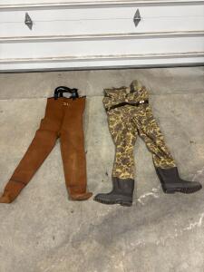 Hodgman Neoprene Stockingfoot Chest Waders & Red Ball Insulated Camo Bootfoot Chest Waders, USA