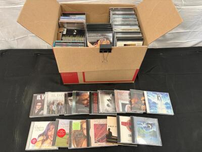 Collection of Music CDs Featuring Il Divo, Andrea Bocelli, Charlotte Church