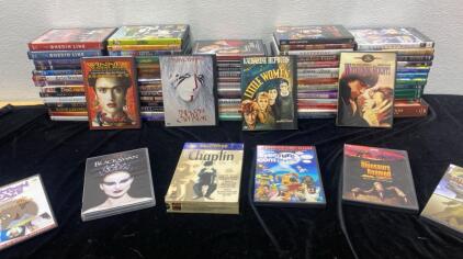 DVDs (80+) Titles Like - Jane Eyre - The Odyssey - Frida and More