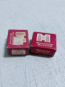 Hornady .22 Caliber Bullets, 55gr & 50gr, .224 Spire Point, 200 Total
