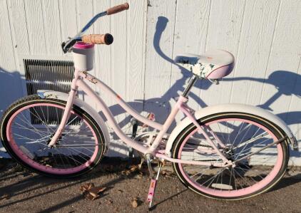(Light Pink) 24" Huffy Cranbrook Cruiser Bike