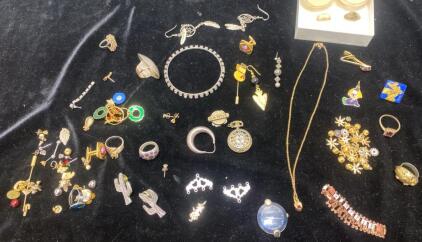 Costume Jewelry and Stones