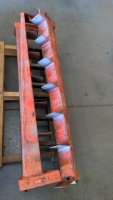 (4) Pallet Racking 4' End Cap Rails