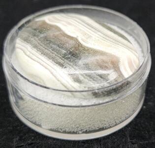 (1) 36.80 Ct. Natural Striped Zebra Jasper Cabochon Gemstone
