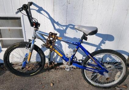 (Blue) 20" Mongoose HoodD Team Issue Bike