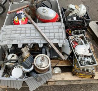 Pallet of Garage Parts