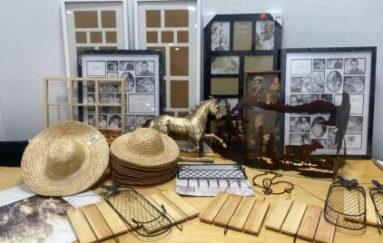 New Frames / Metal Display Items / Straw Hats and More