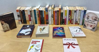(4) Nice Condition Books - From Murakami to Birds of East Africa