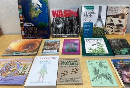 (14) Assorted Books - WASPs - Mammal Tracking and More