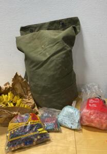 3&rdquo; Military Pack &mdash; Full of Empty Shells/Pushers and More