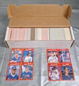 (1) Box Of Assorted. Baseball Trading Cards, Including HOFs, Rookies & Stars