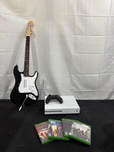 Microsoft Xbox One S 1TB Console, Black Controller, 4 Games Included