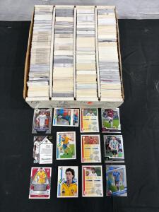 Large Soccer Card Collection&mdash;Panini Prizm, Donruss, Upper Deck '94&mdash;EPL, Serie A, World Cup