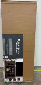 Better Homes & Gardens Canton Media Console, Tobacco Oak, 70" TV Support
