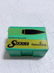 Sierra GameKing 30 Cal .308 165 Gr HPBT Rifle Bullets, 100 Count