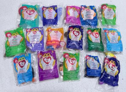 Ty Beanie Babies McDonald's Happy Meal Toys, Sealed, Various Characters