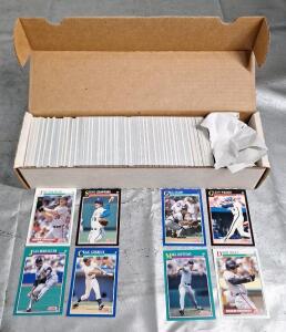 (1) Box Of Assorted. Baseball Trading Cards, Including HOFs, Rookies & Stars