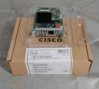 (1) CISCO - EHWIC-VA-DSL-A - Multi Mode VDSL2/ADSL/2/2+ EHWIC Annex A - Enhanced High-Speed WAN Interface Card