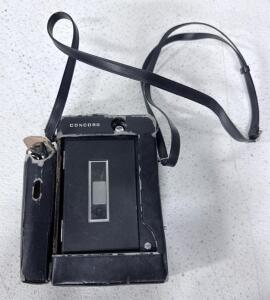 Concord F-101 Cassette Recorder, Model F-101, Serial No. 13861, DC 6V