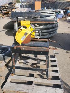 Rockwell 10" Deluxe Radial Arm Saw, Stand, 2.5 HP Motor, Single Phase