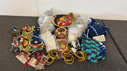 Full Circle Exchange Fair Trade Artisan Lot &ndash; Baskets, Jewelry, Ornaments, Scarves, Empower Women