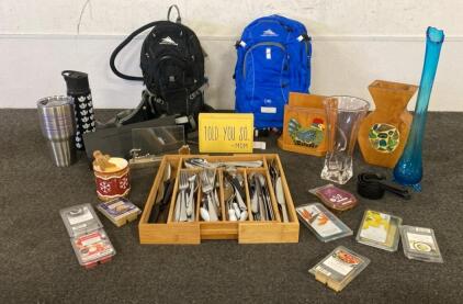 Hydration Packs - Silverware- Vases - Scents and More