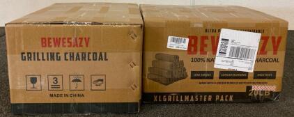 (2) Boxes Ultra Premium Sustainable Bewesazy Grilling Charcoal