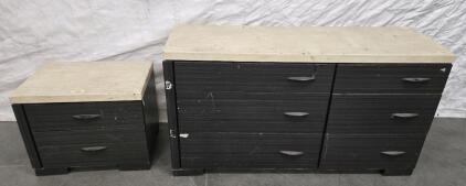Matching Dresser & Side Table
