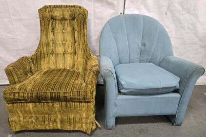 (2) Vintage Arm Chairs