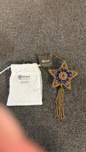 Approx(50+) India Blue Star Ornaments