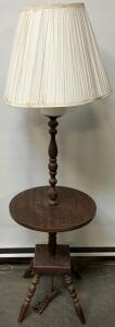Wintage Mid-Century Wood Floor Lamp
