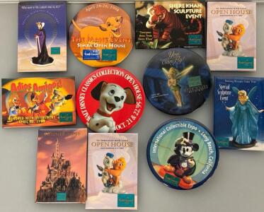 (10) 1990s Walt Disney Classic Collection Pins