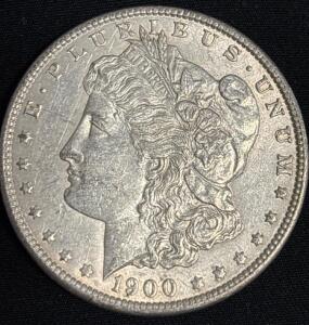 1900 Liberty Morgan 90% Silver Coin