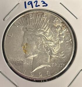 1923 Liberty Peace One Dollar Silver Coin