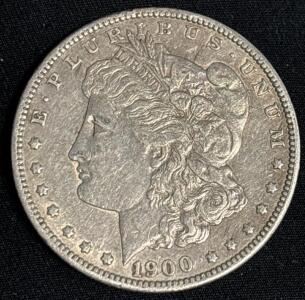 1900 Liberty Morgan 90% Silver Coin