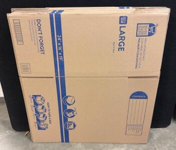 (10) Large 24&rdquo; X 16&rdquo; x 19&rdquo; Boxes