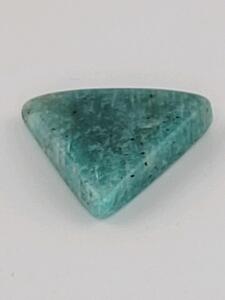 (1) Natural Green Amazonite Gemstone Cabochon