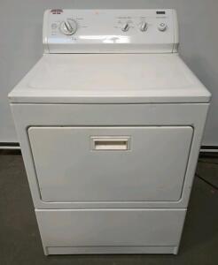 White Kenmore Elite Electric Dryer